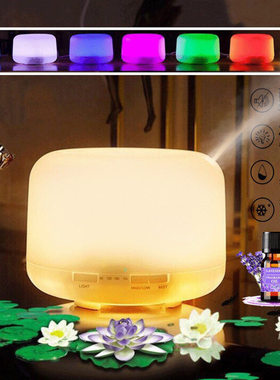 无印超声波香薰机香薰炉插电香薰灯卧室家用静音加湿器喷雾香熏炉