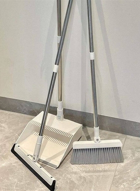 扫把簸箕组合三件套装家用2024新款笤帚魔术刮水拖地板神器两用