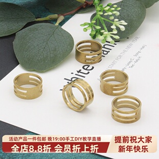 东夏饰品 铜质开圈器手工diy制作基础辅助工具戒指环开合器挂圈器
