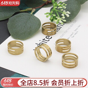 东夏饰品 铜质开圈器手工diy制作基础辅助工具戒指环开合器挂圈器