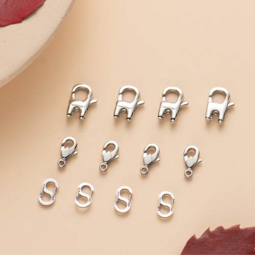 316钛钢迷你双开S扣弹簧扣