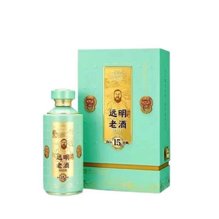 整箱六瓶远明酱酒陈坛15号远明老酒陈坛十五年新老包装随机发