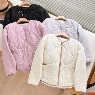牛货！299+! 轻薄保暖似羽绒防风棉衣可机洗棉服内胆夹棉外套女新