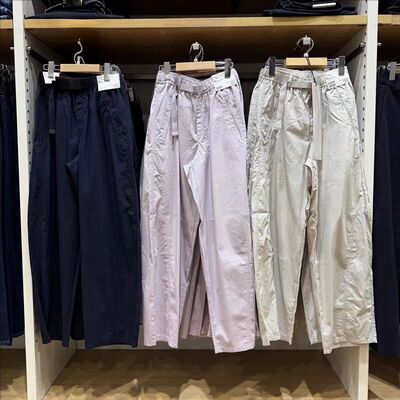 女装！2026春夏新款休闲廓形长裤工装裤懒人百搭裤Y485273/481028