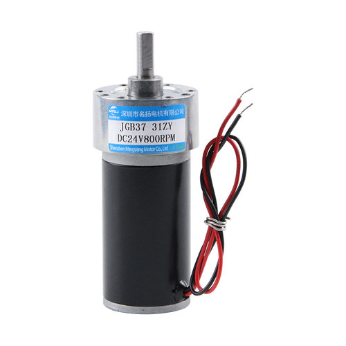 微型直流减速电机JGB37-31zy可调慢速正反转大扭矩12v24v小型马达