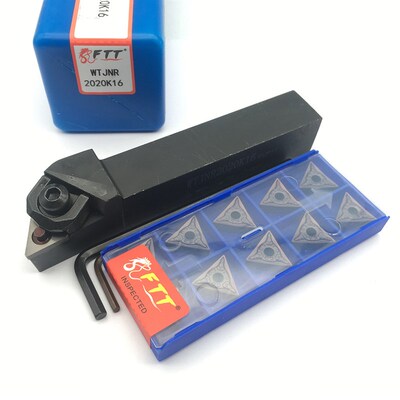 跨境 外贸数控刀杆1只WTJNR20+10刀片TNMG1604MSF套装加工不锈钢