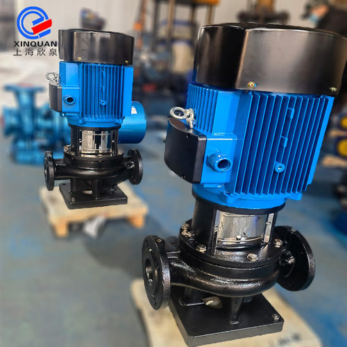 上海欣泉TD立式管道泵工业商用循环水泵热水全自动恒压变频增压泵