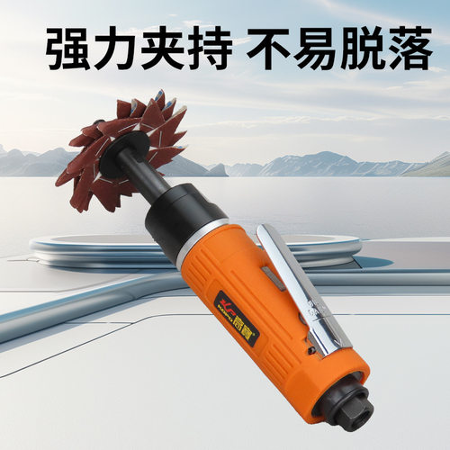高宝气动八角砂打磨机砂光机八瓣砂直磨机风动木材抛光机砂纸机