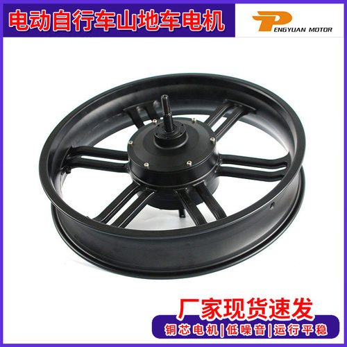 PY-02-01-20''-XDB铝合金一体轮电机电动自行车山地车电机