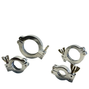 KF真空双销铝卡箍 卡箍密封圈抱箍KF16 不锈钢快装