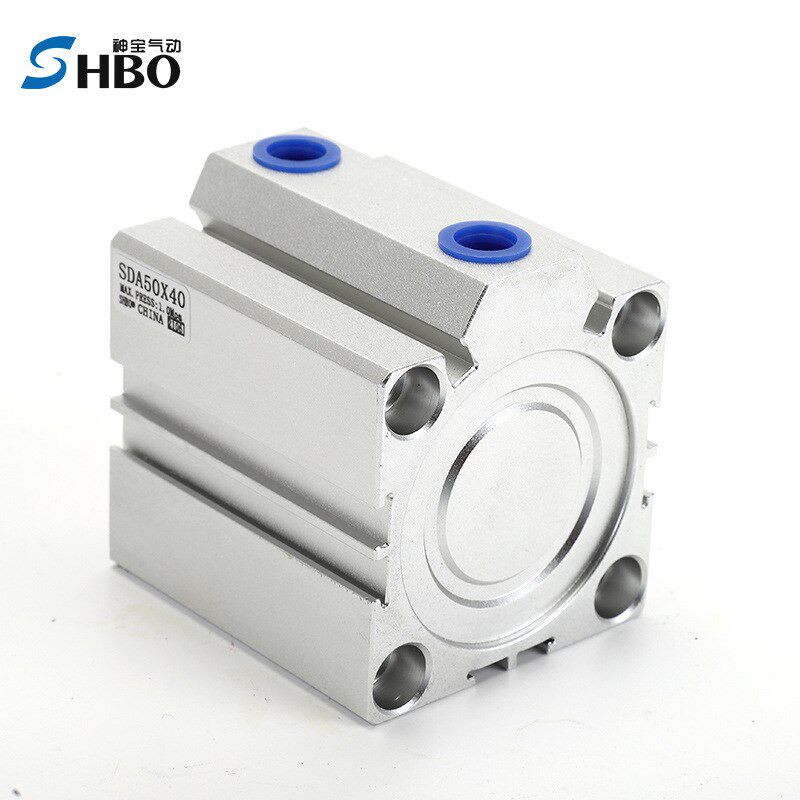 压屏机模具SDA63x10*15/20/25/30/35/40/50/75/100 气动薄型气缸