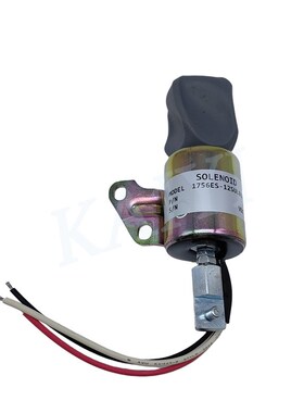 挖机配件久保田D722/D902/Z482熄火电磁阀1756ES-12SULB1S5 12V