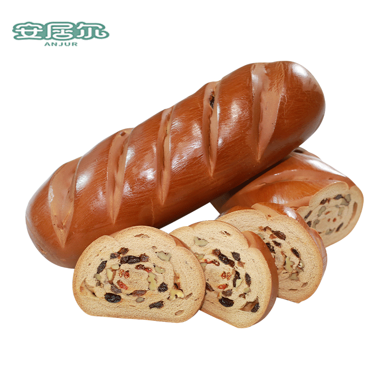 安居尔新疆大列巴面包俄罗斯风味黑麦全麦果仁700g旗舰店工厂直发