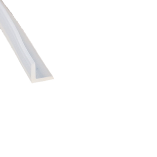 L型自粘硅胶密封条耐高温硅胶条7字形直角防撞耐老化减震密封条