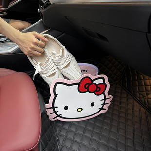 车载鞋盒车内放鞋神器汽车副驾驶储物收纳后备箱鞋子汽车实用好物