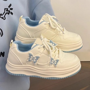 女童鞋子2026新款春季儿童板鞋女孩大童运动鞋学生百搭厚底休闲鞋