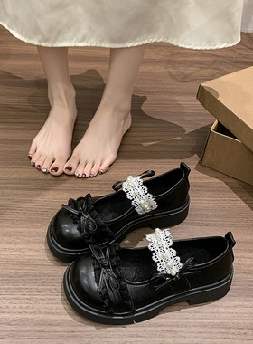 女童皮鞋日系jk单鞋2026新款秋季女款中大童学生玛丽珍时尚甜美