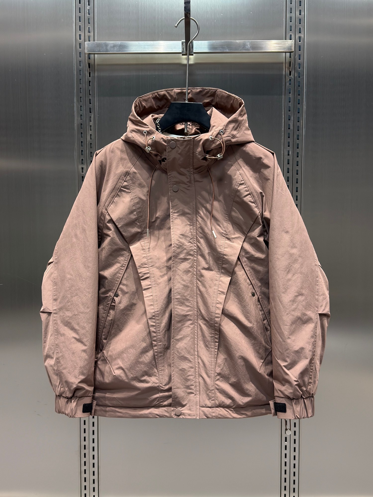 秋冬2025美式工装风连帽夹克外套男款痞帅冲锋衣高级感潮流棉上衣