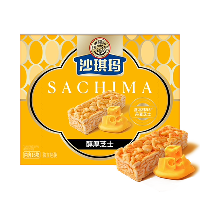 徐福记沙琪玛芝士鸡蛋味350克盒