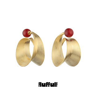 fluffulf软物质螺旋体片装耳饰