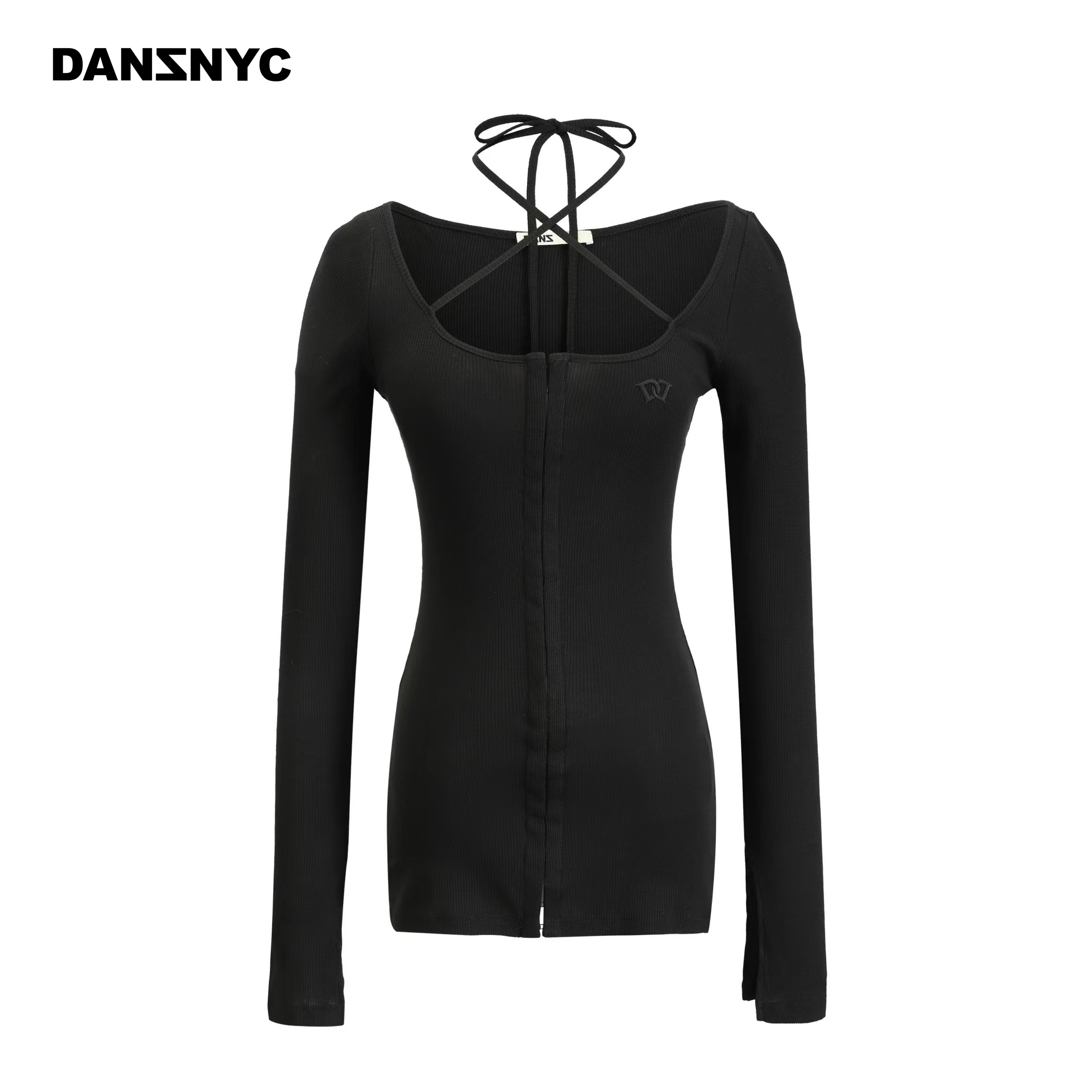 DANZ钩扣绑带多穿法上衣