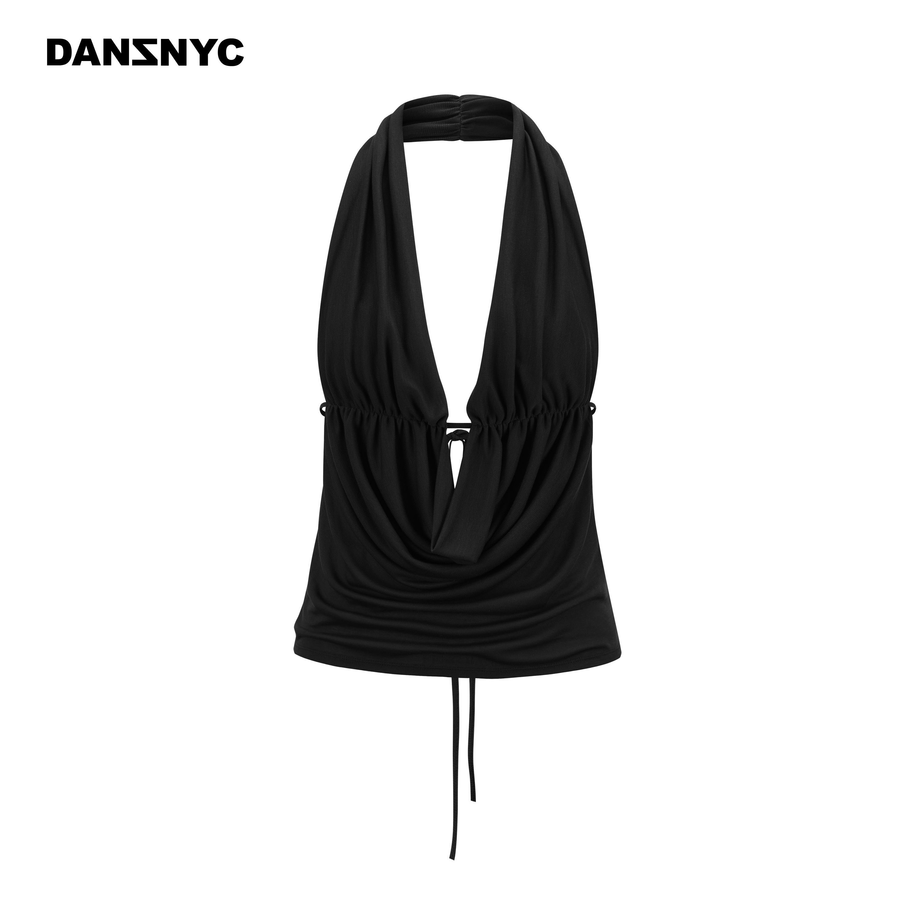 DANZ秋季内搭高级时髦荡领挂脖