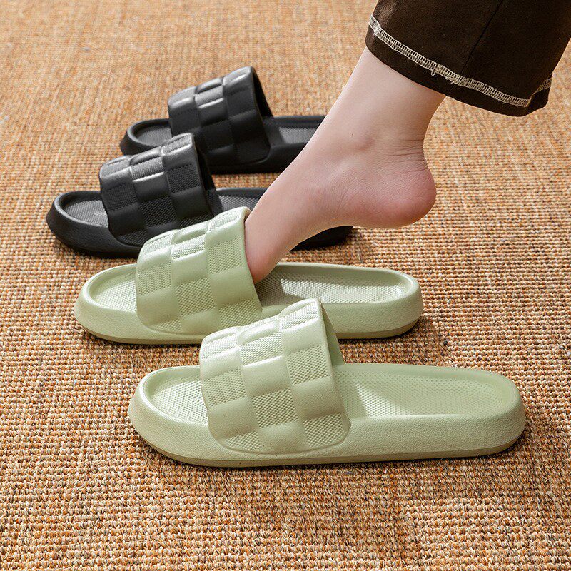 踩屎感eva凉拖鞋男夏季厚底居家室内防滑防臭家用浴室洗澡拖鞋女