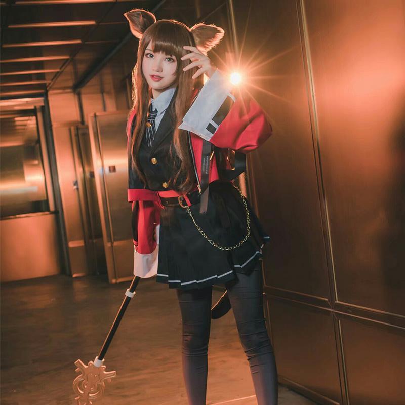 万圣节服装明日方舟cos天火cos服动漫游戏cosplay二次元表演服现