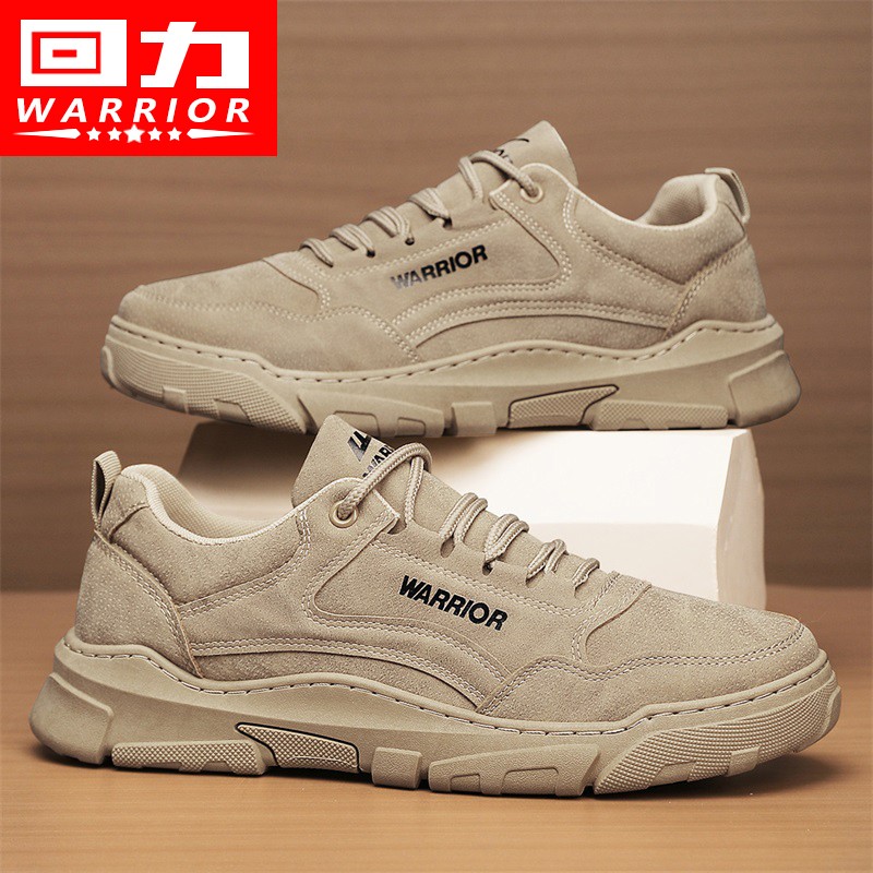 回力工装男鞋2025新款秋冬款板鞋潮鞋轻便防滑工地干活耐磨劳保鞋