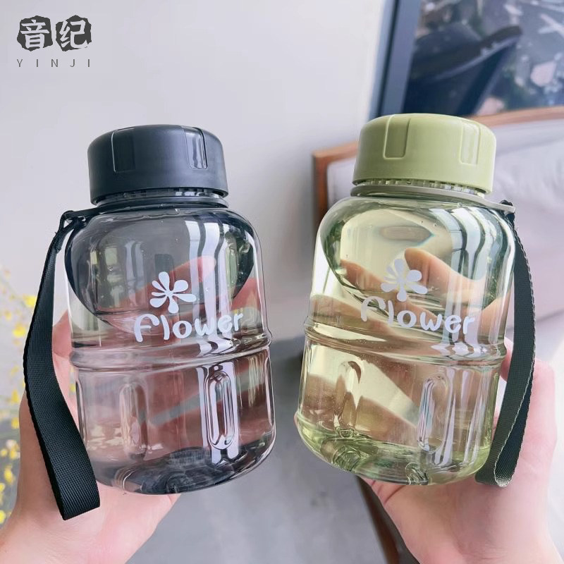 食品级塑料水杯，耐高温茶杯，便携式户外运动大容量空间杯，防爆