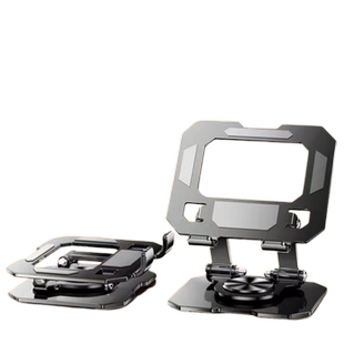 【720°旋转】平板支架适用ipad支撑架电脑桌面吃鸡专用铝合金通用懒人架子支撑便携可折叠散热无线充网课绘