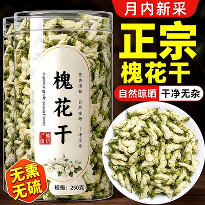 洋槐花干中药材泡水生槐花茶