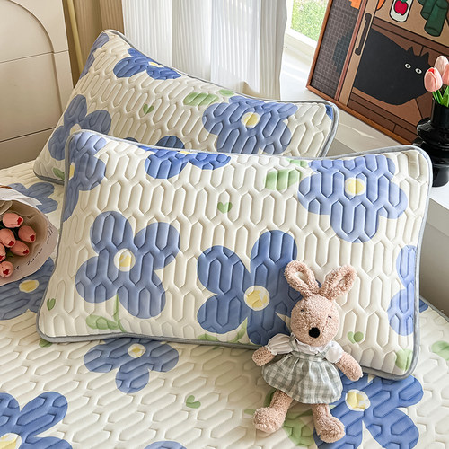 【凉而不冰】乳胶枕头套一对装