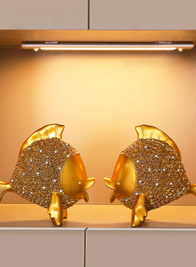 年年有余新房家居酒柜装饰品摆件