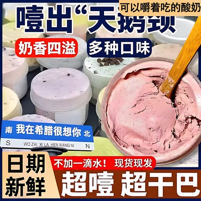 希腊冷萃干噎酸奶罐子糖葫芦奶皮