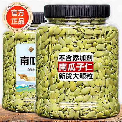 南瓜子仁大颗粒新货原味炒熟瓜子