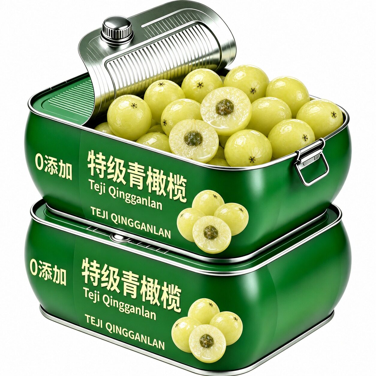 新鲜采摘青橄榄果新鲜檀香橄榄500g甘草新鲜蜜饯福建炖汤孕妇水果