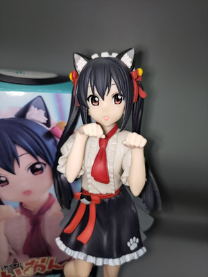 新品国产轻音少女猫耳中野梓平泽唯景品手办动漫周边摆件模型礼物