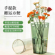 透明亚克力醒花桶花店专用家用鲜花深水花瓶养花桶法式 大号插花桶