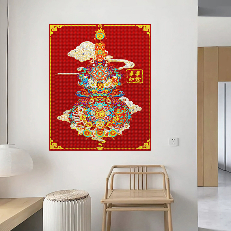 中国风传统纹样EVA贴纸