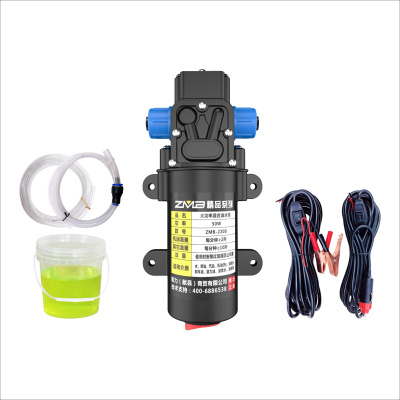 小汽车油箱抽油器自吸电动抽油泵神器12V24V车载吸油泵抽汽油神器