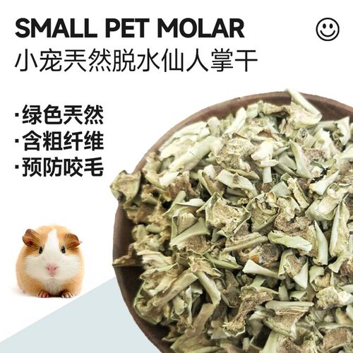 天然脱水仙人掌干 小宠零食 含粗纤维 50克