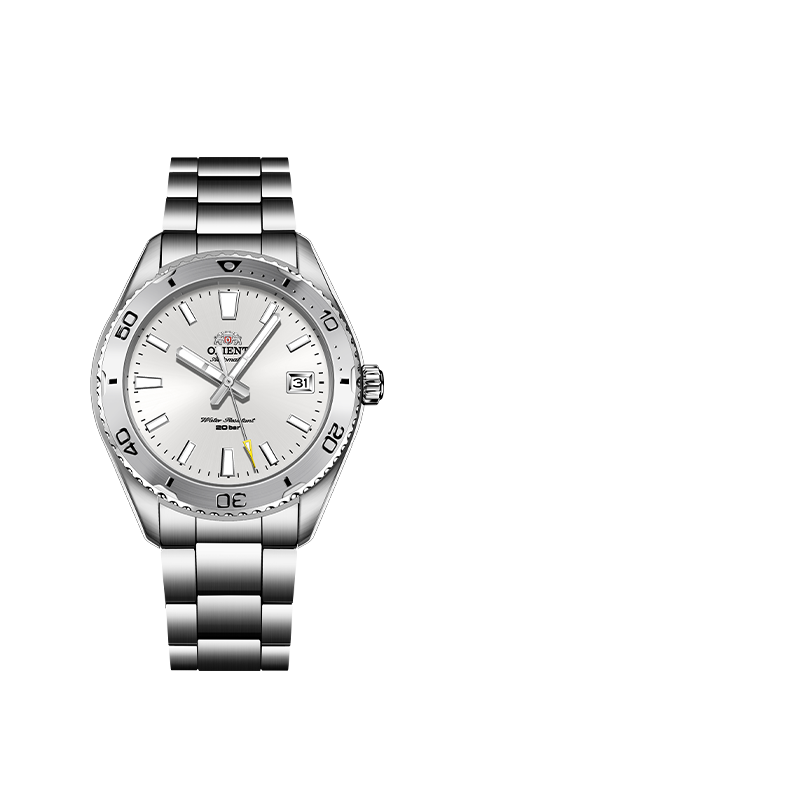 东方双狮男指针机械手表