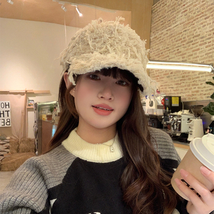 2025新款破土风脏辫时髦洋气棒球帽女秋冬大头围大脸显小鸭舌帽潮