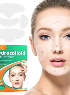 10Pcs/box Hydrocolloid Acne Face Patch Forehead And Cheeks P