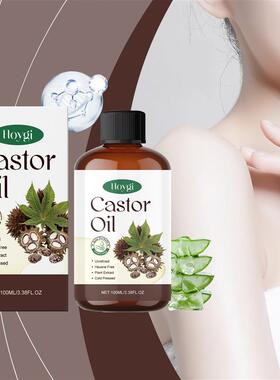 100ml Organic Castor Oil Cold Pressed Unrefined Essent