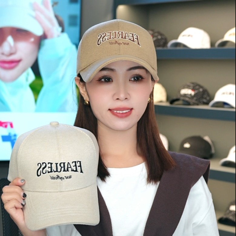 潮优优2025款毛呢帽子秋冬季保暖鸭舌帽男女通用显脸小防寒棒球帽