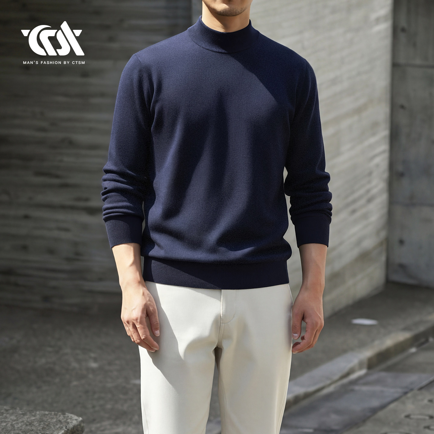 秋冬季男士半高领羊毛衫商务休闲加厚针织衫长袖打底衫高端毛衣潮,男装,针织衫/毛衣,淘宝优惠券,粉丝福利购,淘宝优惠卷