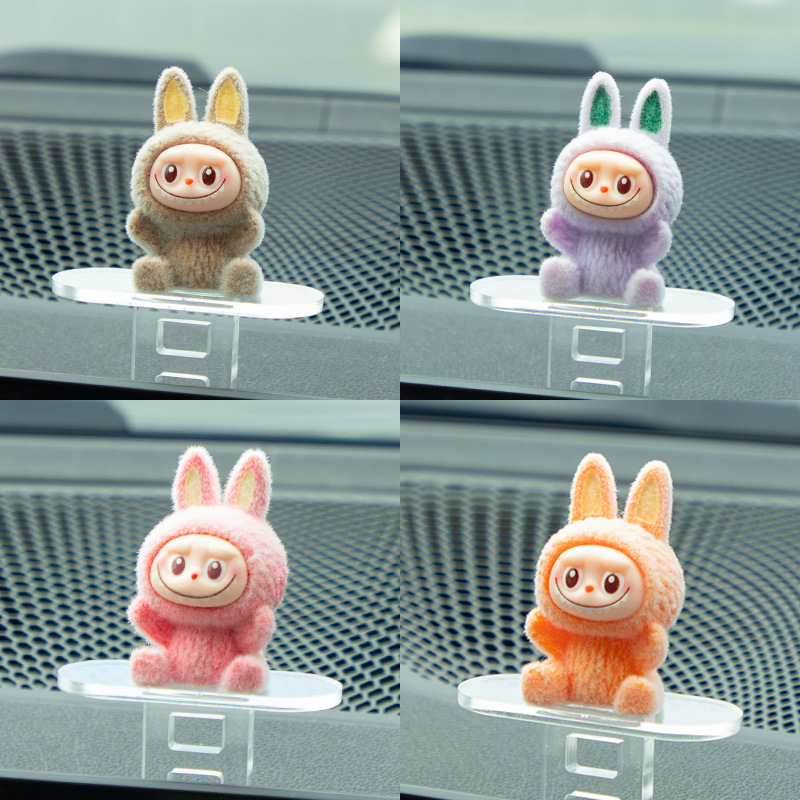 小鹏g6汽车内治愈系装饰品摆件p7/g9/x9/p5MONA M03车载公仔玩偶