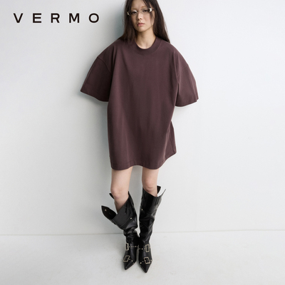 VERMO经典大廓形全棉T恤